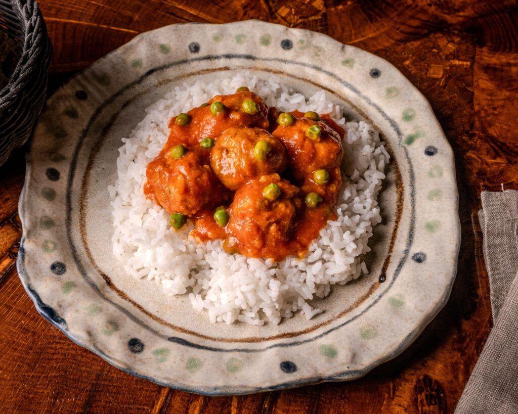albondigas con arroz