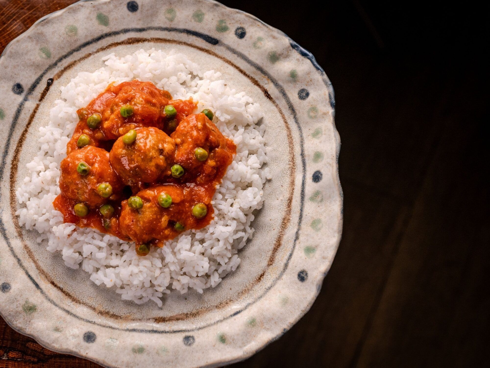 albóndigas con arroz